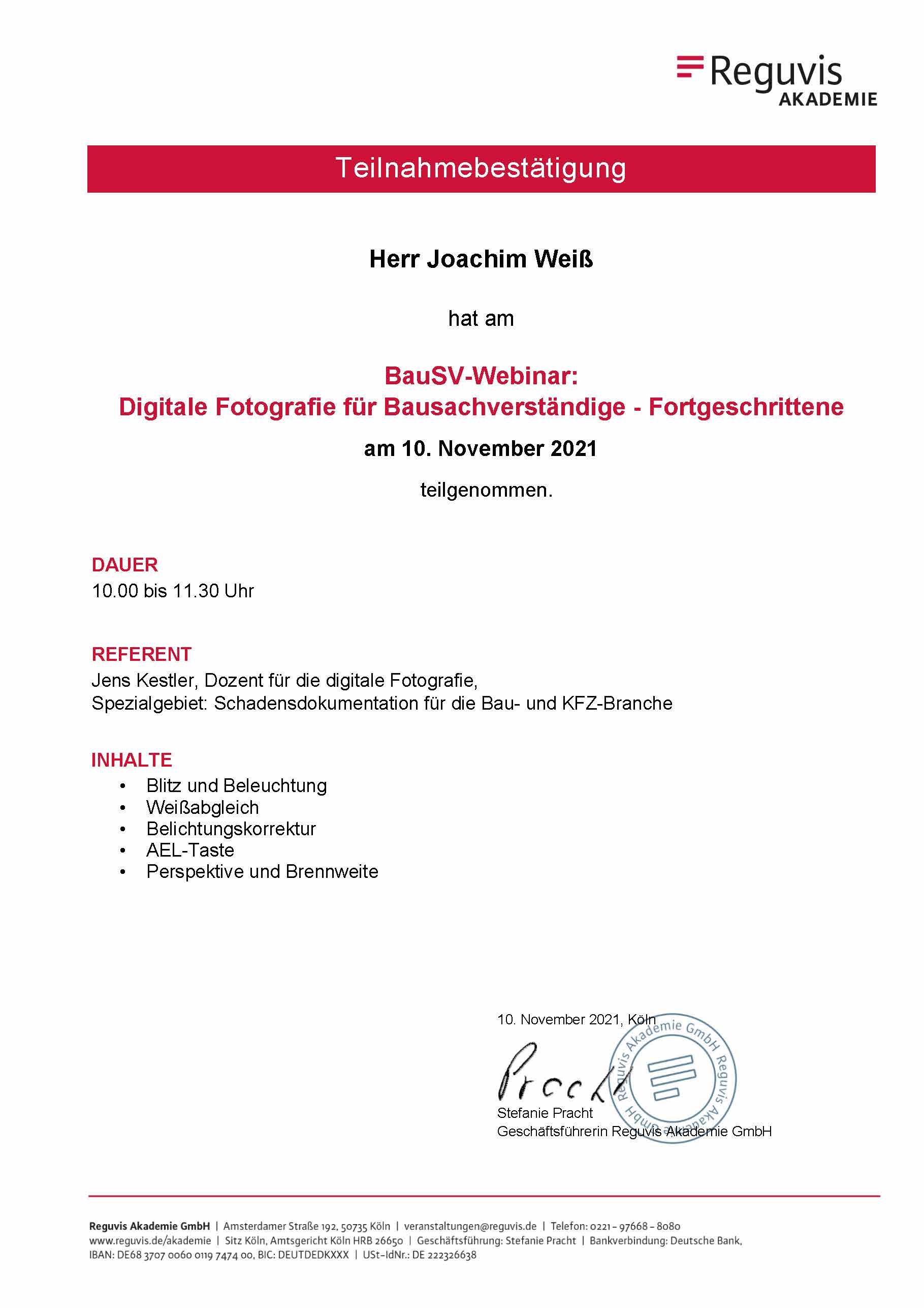 digitale Fotografie